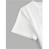 imageWomens Car Print Graphic Tees Short Sleeve Crew Neck Summer Tops Vintage Tshirts Shirts TrendyWhite