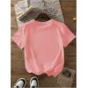 imageWomens Cherry Bow Graphic Tees Short Sleeve Crew Neck Summer T Shirt Tops for Women TrendyCherry Pink