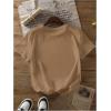 imageWomens Cherry Bow Graphic Tees Short Sleeve Crew Neck Summer T Shirt Tops for Women TrendyKhaki