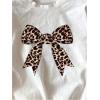 imageWomens Cherry Bow Graphic Tees Short Sleeve Crew Neck Summer T Shirt Tops for Women TrendyWhite