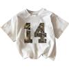 White With Number
