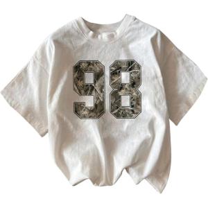 imageWomens Cherry Bow Graphic Tees Short Sleeve Crew Neck Summer T Shirt Tops for Women TrendyWhite Patterned