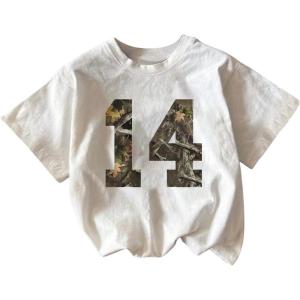 imageWomens Cherry Bow Graphic Tees Short Sleeve Crew Neck Summer T Shirt Tops for Women TrendyWhite With Number
