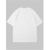 imageWomens Casual Cherry Bow Tees Graphic Letter Print Round Neck T Shirt Summer Short Sleeve Trendy TopsCherry White