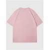 imageWomens Casual Cherry Bow Tees Graphic Letter Print Round Neck T Shirt Summer Short Sleeve Trendy TopsDolphin Pink