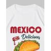 imageWomens Casual Cherry Bow Tees Graphic Letter Print Round Neck T Shirt Summer Short Sleeve Trendy TopsWhite Orange