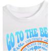 imageWomens Graphic Bow Short Sleeve Crewneck Crop Tops Slim Fit Y2K Cute T ShirtsWhite With Graphic