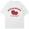 Strawberry Red White