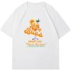 White With Orange