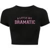 Pink Letter Black