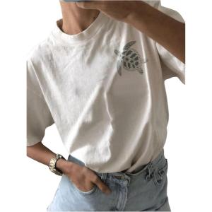 imageWomens Casual Cherry Bow Tees Graphic Letter Print Round Neck T Shirt Summer Short Sleeve Trendy TopsWhite and Blue