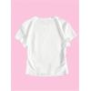 imageWomens Beach Graphic Tee Trendy Summer Short Sleeve Tee Shirts Crew Neck Crop Tops Bikini Print Preppy TopStar White