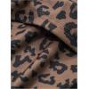 imageWomens Leopard Off The Shoulder T Shirt Long Sleeve Slim Fit Cheetah Y2K Tee Going Out TopsCoffee Brown