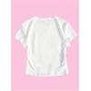 imageWomens Y2K Graphic Shirt Cherry Print Short Sleeve Slim Fitted Summer Vintage Cropped TeeBrown and White