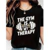 imageWomens Graphic Letter Tee Crew Neck Drop Shoulder Trendy Summer T Shirt Short Sleeve Vintage Car Print TopBlack White