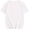 imageWomens Graphic Letter Tee Crew Neck Drop Shoulder Trendy Summer T Shirt Short Sleeve Vintage Car Print TopCamo White