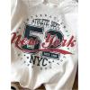 imageWomens Graphic Letter Tee Crew Neck Drop Shoulder Trendy Summer T Shirt Short Sleeve Vintage Car Print TopWhite Number
