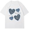 Blue Heart White