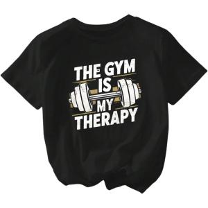 imageWomens Graphic Letter Tee Crew Neck Drop Shoulder Trendy Summer T Shirt Short Sleeve Vintage Car Print TopBlack White
