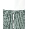 imageMens 2 Piece Outfits Textured Drop Shoulder T Shirt and Short Sets Summer Outfits TracksuitGreen