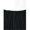 imageMens 2 Piece Outfits Textured Drop Shoulder T Shirt and Short Sets Summer Outfits TracksuitPure Black