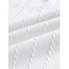 imageMens 2 Piece Outfits Textured Drop Shoulder T Shirt and Short Sets Summer Outfits TracksuitTextured White