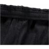 imageMens Baggy Pants Tie Front Drawstring Waist Corduroy Pants Casual Loose Straight Leg Pants TrousersBlack