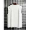 imageMens Crewneck Sleeveless Tank Tops Casual Graphic Vest Top Vintage Summer Tee Shirts StreetwearWhite