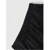 imageMens Graphic Shorts 2 in 1 Drawstring Waist Goth Gym Track Liner Cross Print Bottoms with PocketsBlack