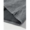 imageMens Graphic Tee Shirt Oversized Drop Shoulder Vintage TShirt Letter Print Streetwear Casual Summer TopsDark Grey