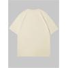 imageMens Graphic Tees Floral Print Short Sleeve Crew Neck Vintage Tee Shirt Casual Summer Tee TopsApricot Graphic