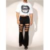 imageMens Graphic Tees Short Sleeve Crew Neck Drop Shoulder Cropped T Shirt Summer Funny Tee ShirtsWhite