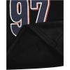 imageMens Letter Graphic Shorts Elastic High Waisted Straight Leg Street Track Shorts with PocketsNumber Black