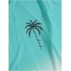 imageMens Short Sets 2 Piece Outfits Tropical Graphic Tees and Shorts Sets Beach Vacation OutfitsBlue and White