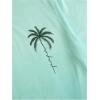 imageMens Short Sets 2 Piece Outfits Tropical Graphic Tees and Shorts Sets Beach Vacation OutfitsDeep Green