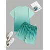 imageMens Short Sets 2 Piece Outfits Tropical Graphic Tees and Shorts Sets Beach Vacation OutfitsDeep Green