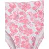 imageGirls 2 Piece Swimsuits Floral Spaghetti Strap O Ring Bathing Suit Cute Bikini SetsPink