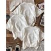 imageGirls Bow Cherry Graphic Tees Short Sleeve Crewneck Cute T Shirts Tops for Teens Summer TopsAll White
