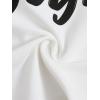 imageGirls Graphic Print Tee Shirt Round Neck Short Sleeve T Shirts Summer Cute Trendy TopsAvocado White