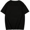 imageGirls Graphic Print Tee Shirt Round Neck Short Sleeve T Shirts Summer Cute Trendy TopsDog Black