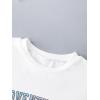 imageGirls Graphic Print Tee Shirt Round Neck Short Sleeve T Shirts Summer Cute Trendy TopsMotorcycle White