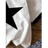 imageGirls Graphic Print Tee Shirt Round Neck Short Sleeve T Shirts Summer Cute Trendy TopsStar White
