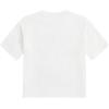 imageGirls Graphic Print Tee Shirt Round Neck Short Sleeve T Shirts Summer Cute Trendy TopsWhite Flower