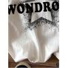 imageGirls Graphic Print Tee Shirt Round Neck Short Sleeve T Shirts Summer Cute Trendy TopsWhite Letter