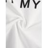 imageGirls Graphic Print Tee Shirt Round Neck Short Sleeve T Shirts Summer Cute Trendy TopsWhite and Brown