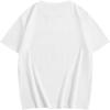 imageGirls Graphic Print Tee Shirt Round Neck Short Sleeve T Shirts Summer Cute Trendy TopsWhite and Brown