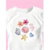 imageGirls Graphic Tee Crew Neck Letter Bow Print Crop Tops Casual Cute Short Sleeve T ShirtPatterned White
