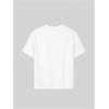 imageGirls Graphic Tee Shirt Short Sleeve Round Neck Preppy Casual Trendy Cute Summer TopsLeopard White