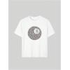 imageGirls Graphic Tee Shirt Short Sleeve Round Neck Preppy Casual Trendy Cute Summer TopsLeopard White