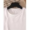 imageGirls Graphic Tees Short Sleeve Bow Print Tee Tops Crew Neck Drop Shoulder Casual Summer T ShirtsBow Pink White